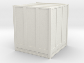 Large Shipping Crate 1/72 in White Natural Versatile Plastic