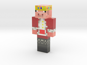 Technoblade | Minecraft toy in Glossy Full Color Sandstone