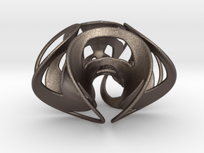 Math object in Polished Bronzed-Silver Steel