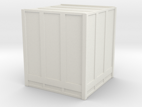 Large Shipping Crate 1/35 in White Natural Versatile Plastic
