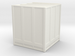 Large Shipping Crate 1/144 in White Natural Versatile Plastic
