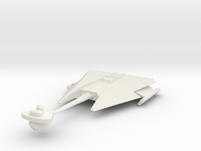 3788 Klingon D-10 class in White Natural Versatile Plastic