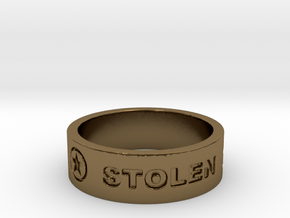 58 STOLEN V2 Ring Size 7 in Polished Bronze