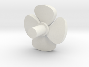 Airco fan Wadloper (scale 1:45) in White Natural Versatile Plastic