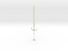 The Sword Ragnarok in White Natural Versatile Plastic