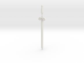 Sif's Sword in White Natural Versatile Plastic