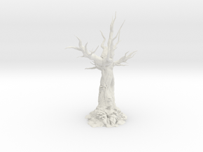 Creepy Forest Tree in White Natural Versatile Plastic
