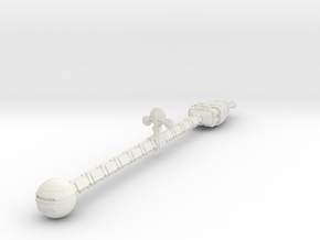 2001 Discovery Spacecraft - 10 inch in White Natural Versatile Plastic