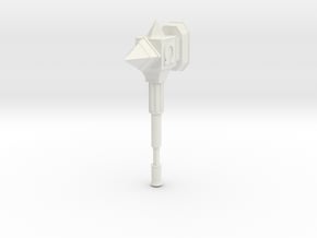 1:144 scale model warhammer in White Natural Versatile Plastic