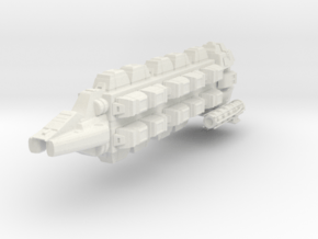 3788 Klingon frieghter in White Natural Versatile Plastic
