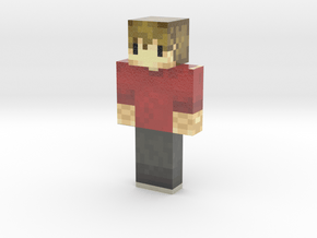 Grian | Minecraft toy in Glossy Full Color Sandstone