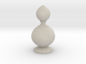 Perfume Bottle in Natural Sandstone