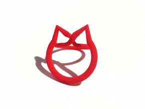 catring size 7 in Red Processed Versatile Plastic