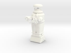 Lost in Space - 1.35 - Robot - Defense Mode in White Processed Versatile Plastic