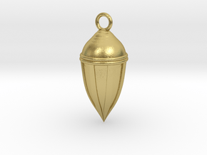 Pendulum in Natural Brass