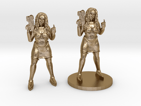 FREE DOWNLOAD SciFi Princess Shaye Promo in Polished Gold Steel