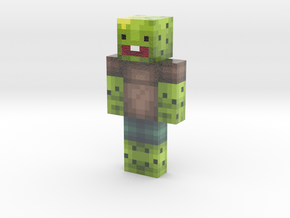 skin (1) | Minecraft toy in Glossy Full Color Sandstone