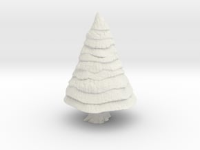 Pine Tree 1/160 in White Natural Versatile Plastic