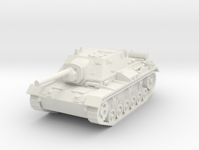 SU-76 i 1/56 in White Natural Versatile Plastic