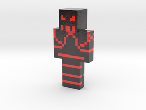Nightmarebot 30 | Minecraft toy in Glossy Full Color Sandstone