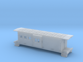 N Chessie C-27 Caboose Shell in Tan Fine Detail Plastic