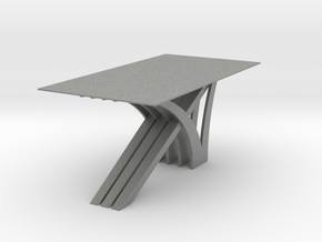 Modern miniature 1:48 Table in Gray PA12: 1:48 - O