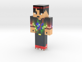 MarioGuy2 | Minecraft toy in Glossy Full Color Sandstone