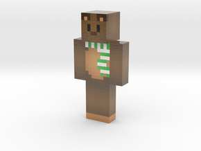 MichaelMouseStar | Minecraft toy in Glossy Full Color Sandstone