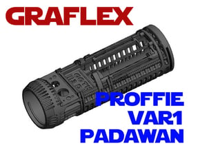 Graflex Padawan Var1 - Proffie in White Natural Versatile Plastic