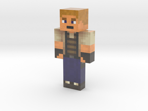 FreezzMC | Minecraft toy in Glossy Full Color Sandstone