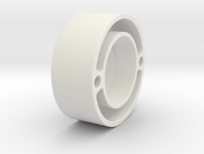Helvtica Revan - NPX Pogo-pin holder - SCW in White Natural Versatile Plastic