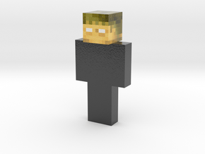 Deathlyghost_Blender3D | Minecraft toy in Glossy Full Color Sandstone