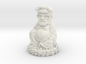 HeisenBuddha aka Heisenberg Buddha plastic in White Natural Versatile Plastic