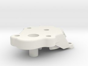 Nimble V2 Smart effector mount in White Natural Versatile Plastic