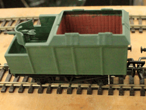 British armoured train ww2 1/76 00 in Tan Fine Detail Plastic