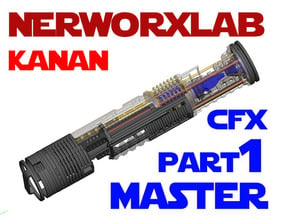 NWL Kanan - Master Part1 CFX in White Natural Versatile Plastic