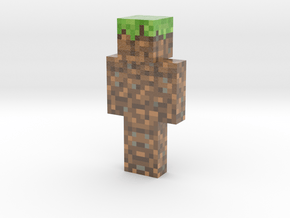 Mr_Crafter | Minecraft toy in Glossy Full Color Sandstone