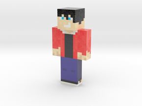 Mr_Crafter93 | Minecraft toy in Glossy Full Color Sandstone