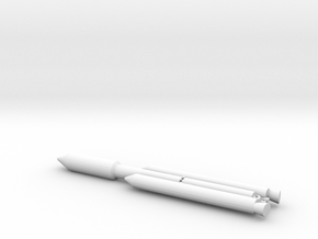 1/1000 Scale Titan III D7 Centaur Rocket in Tan Fine Detail Plastic