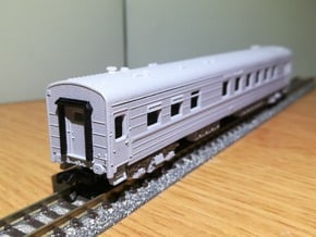 N scale Soviet railways Dining car in Tan Fine Detail Plastic