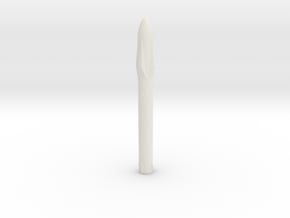 1/1000 Scale SpaceX Mars Vehicle in White Natural Versatile Plastic
