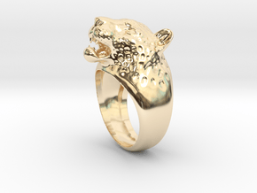 Leoparg Ring in 14K Yellow Gold