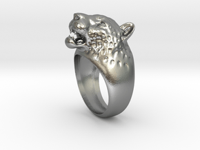 Leoparg Ring in Natural Silver