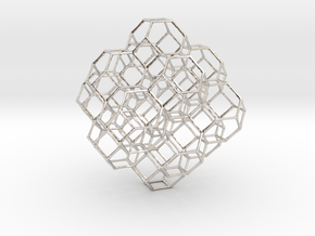 Truncated octahedral lattice in Platinum