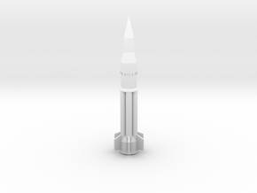 1/1000 Scale Saturn Rocket SA-5 in Tan Fine Detail Plastic