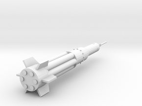 1/1000 Scale Saturn Rocket SA-9 in Tan Fine Detail Plastic