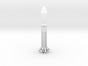 1/1000 Scale Saturn Rocket SA-203 in Tan Fine Detail Plastic