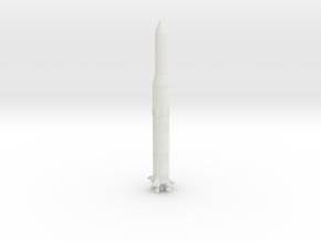 1/1000 Scale Saturn Rocket SA-513 Skylab in White Natural Versatile Plastic