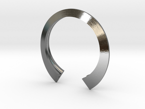 A Ring (slim) in Polished Silver: 6 / 51.5