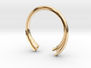 C Ring (slim) in 14K Yellow Gold: 6 / 51.5